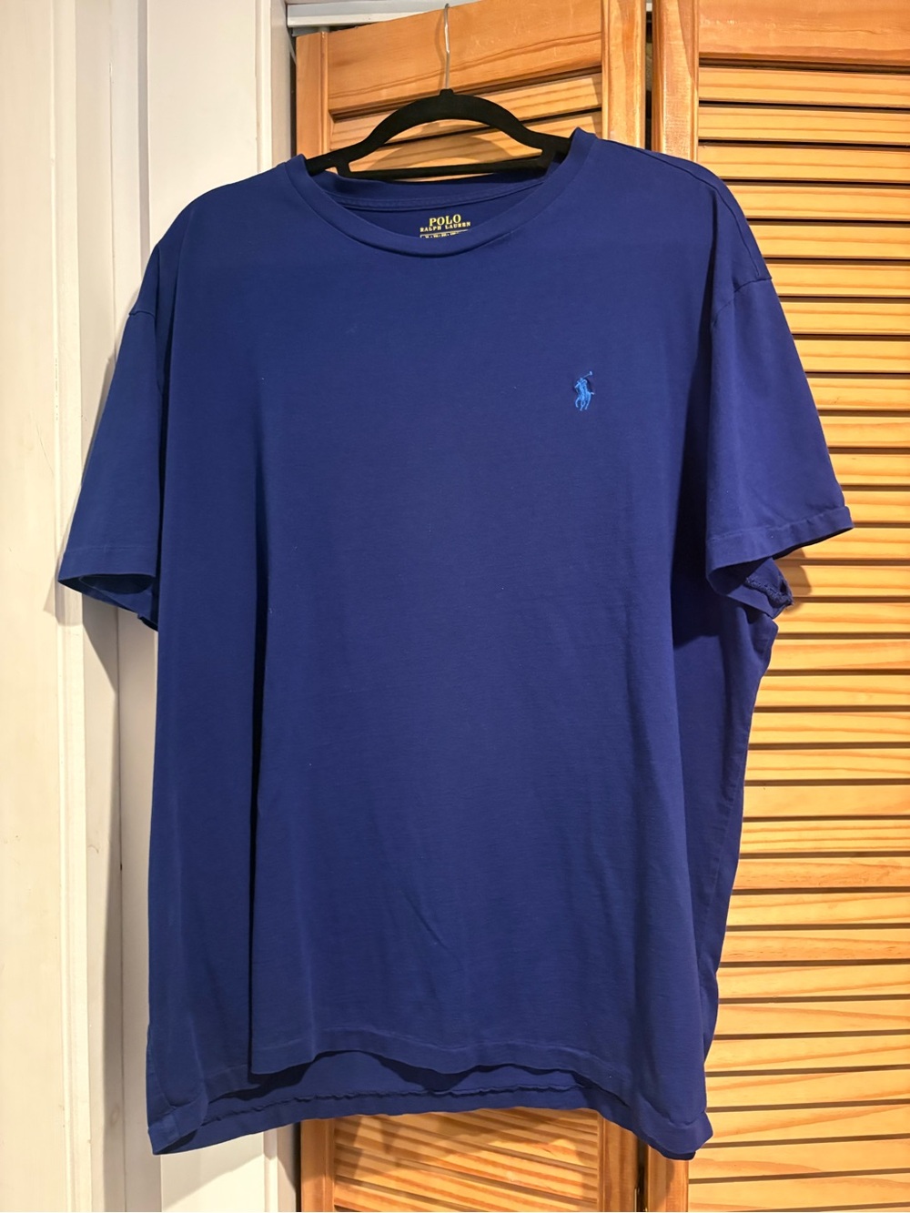 Polo Ralph Lauren Blue Classic Fit Crewneck Short Sleeve T-Shirt Men’s XL Cotton